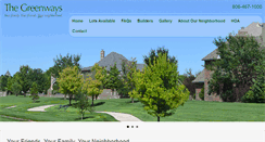 Desktop Screenshot of greenwaysofamarillo.com